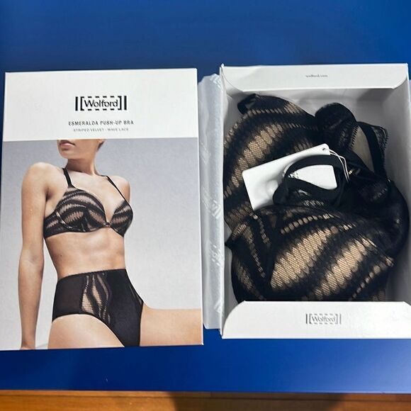 NWT Wolford Esmeralda Push-Up Bra 34D - Picture 12 of 15